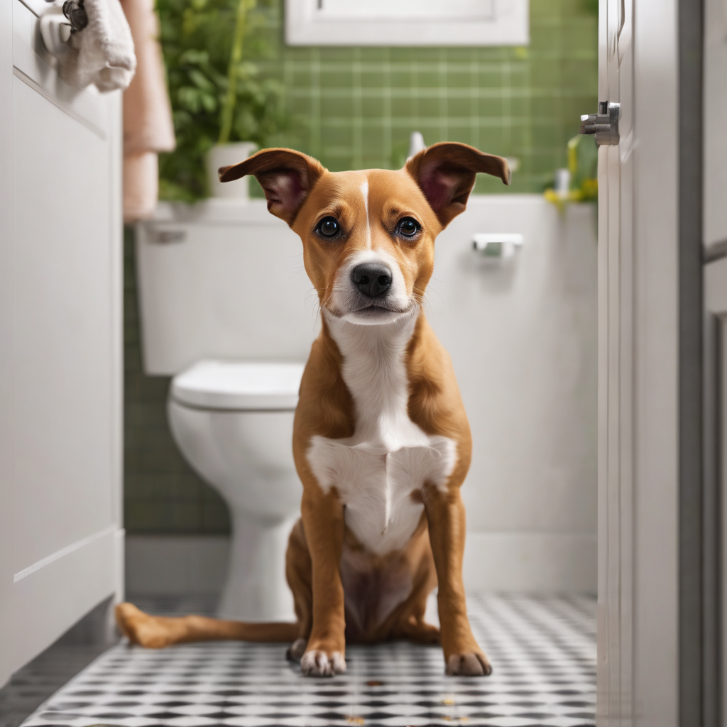 Dog bathroom potty training